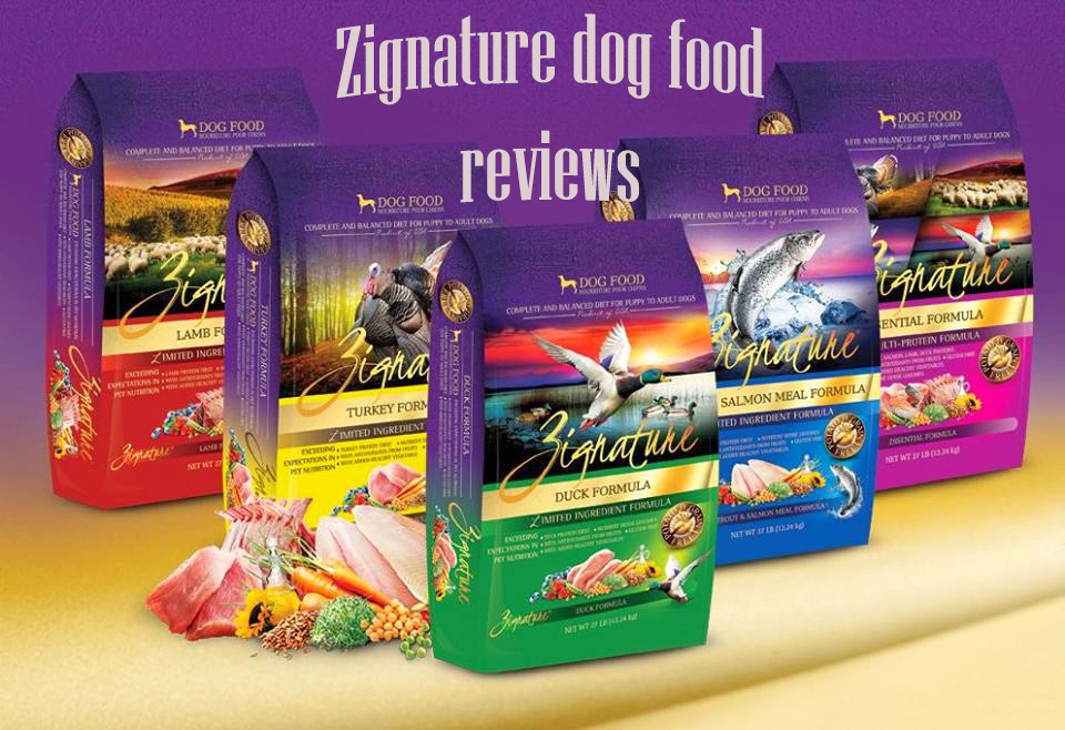Zignature dog food reviews
